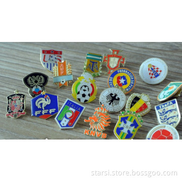 Metal Badge for Brazil World Cup 32teams for Each Set Stock